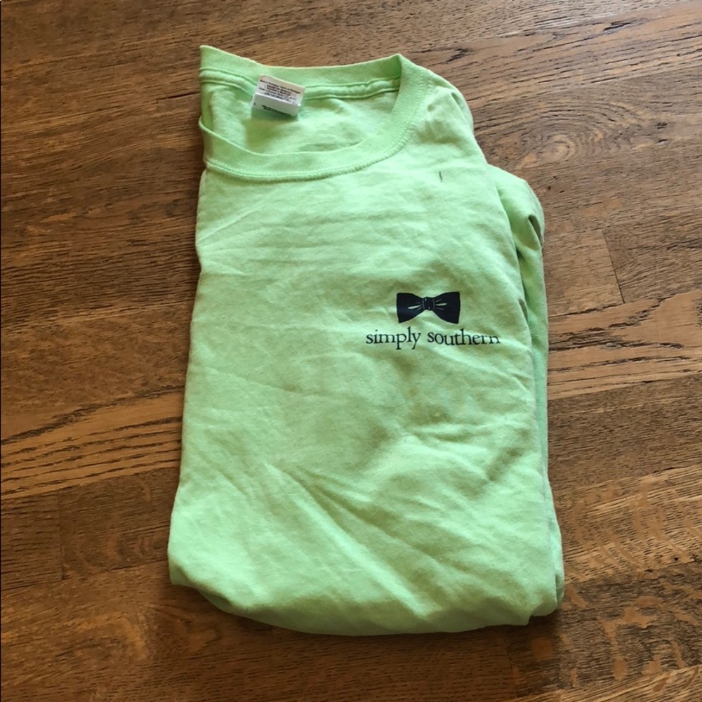 Mint Green Simply Southern T-shirt